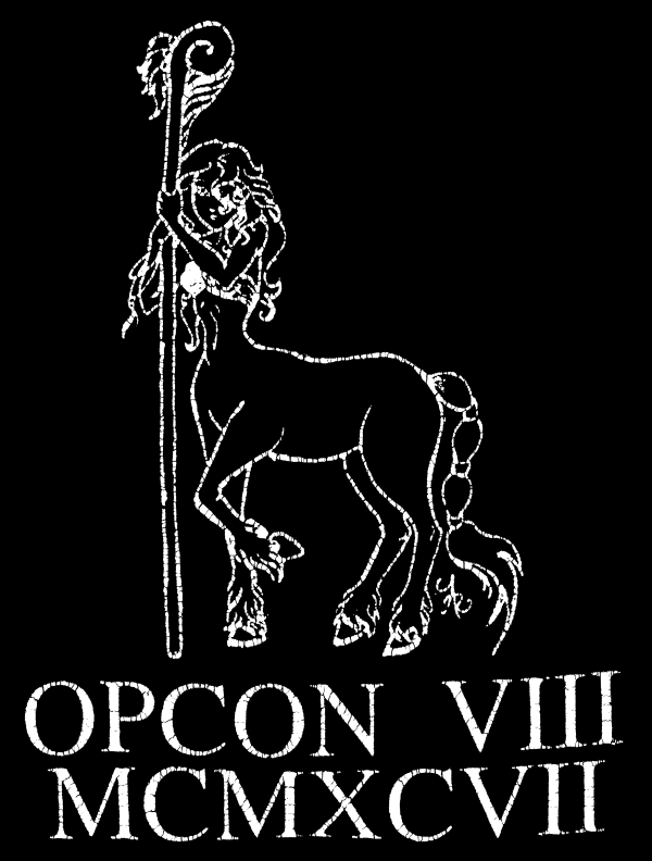 Opcon 8 t-shirt: front