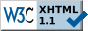 Valid XHTML 1.1! Valid XHTML 1.1!